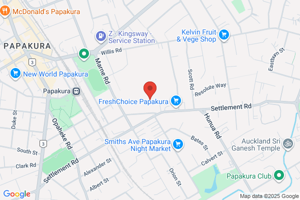 Map for Te Kōhanga Reo o Te Rāhuitanga