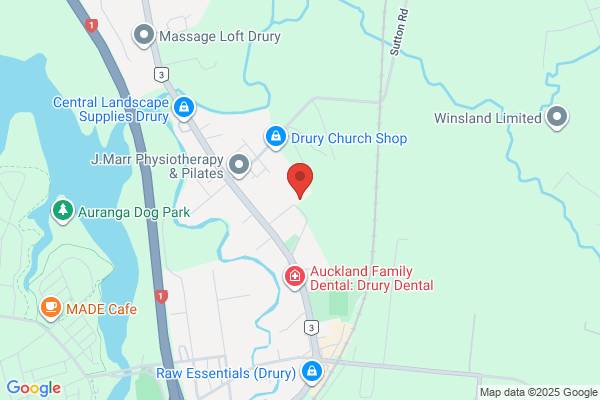 Map for Drury Playcentre