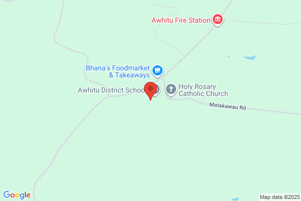 Map for Manukau Peninsula Playcentre