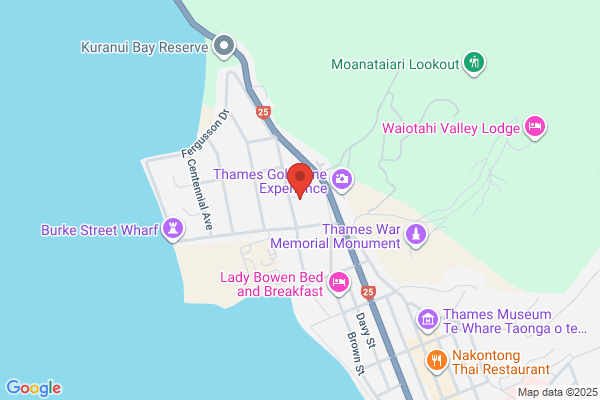 Map for Thames Early Childhood Education Centre