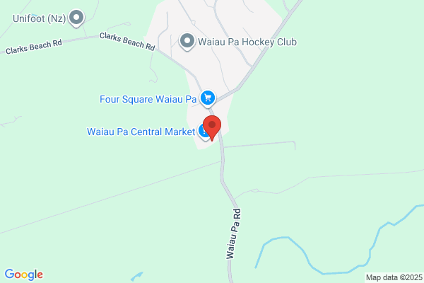 Map for Waiau Pa Kindergarten