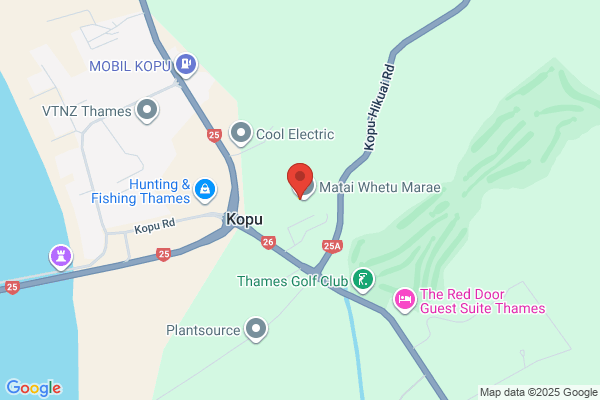 Map for Te Kōhanga Reo o Matai Whetu