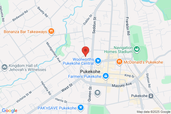 Map for Over the Rainbow Early Learning Centre