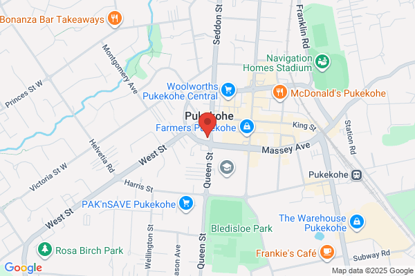 Map for Blossoms Educare Pukekohe