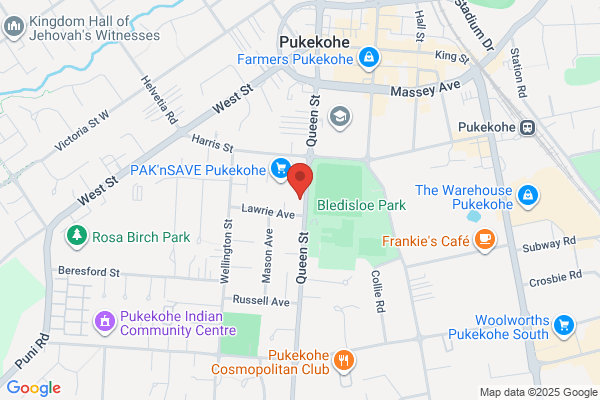 Map for PlayPods Childcare Pukekohe