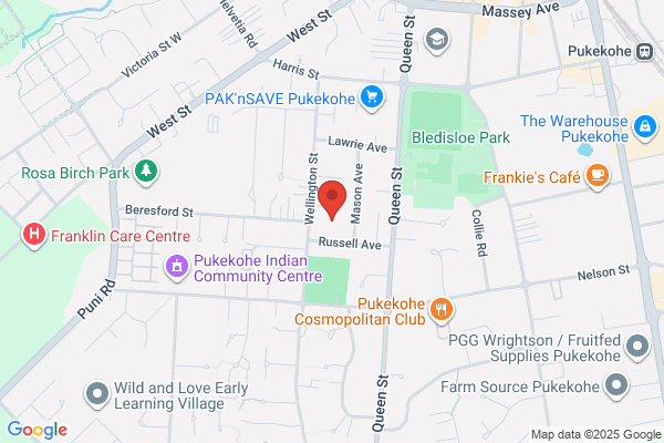 Map for Mason Avenue Kindergarten