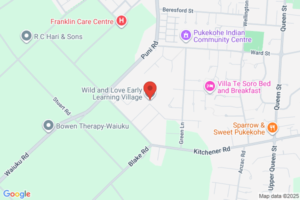 Map for Wild and Love Early Learning Village