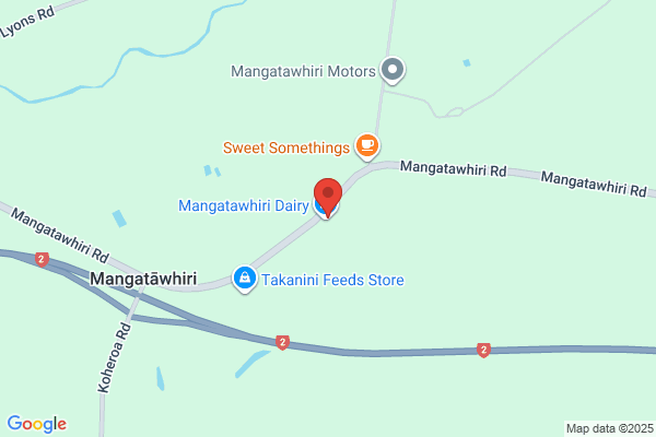 Map for Mangatawhiri Childcare