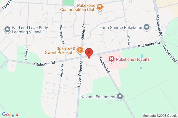 Map for Go Bananas Childcare Pukekohe