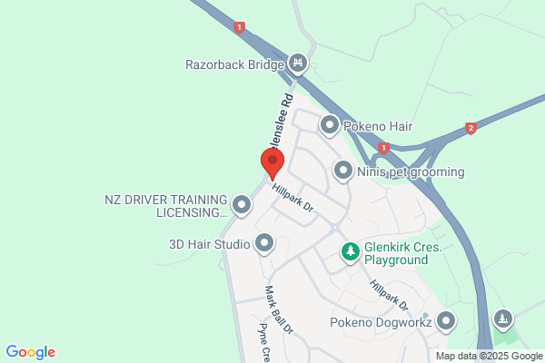 Map for Hillpark Preschool (2021) Limited