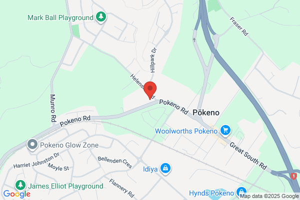 Map for Pokeno Playcentre