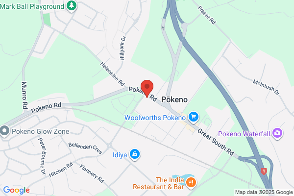 Map for Pokeno Child Care Centre