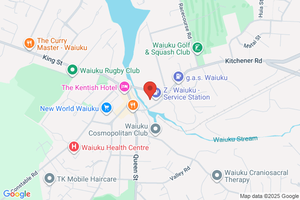Map for Waiuku Kindergarten