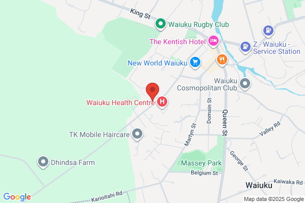 Map for Waiuku Early Learners