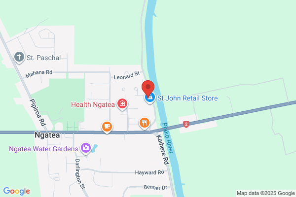 Map for Central Kids Kindergartens - Ngātea