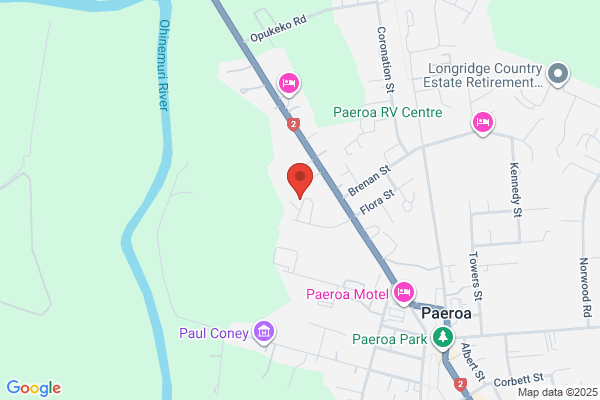 Map for Paeroa Early Learning Centre