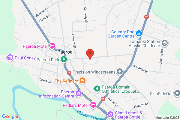 Map for Tamariki Station Ltd