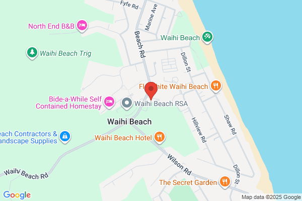 Map for Waihi Beach Playcentre
