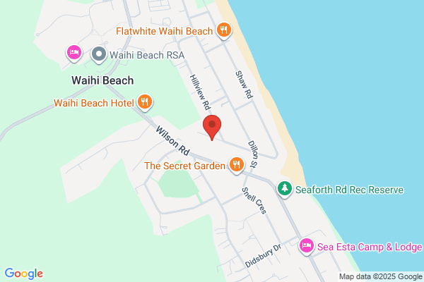 Map for Kiwikidz Educare - At the Beach