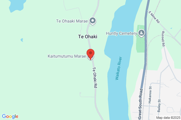 Map for Te Kōhanga Reo o Kaitumutumu