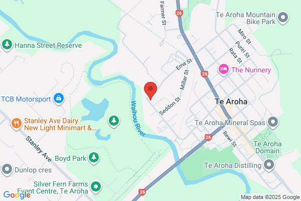 Map for Te Aroha Playcentre