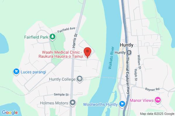 Map for Te Kōhanga Reo o Te Whaanui