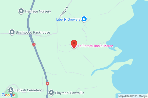 Map for Te Kōhanga Reo o Te Rereatukahia