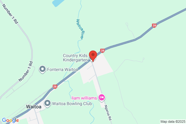 Map for Country Kids Kindergarten