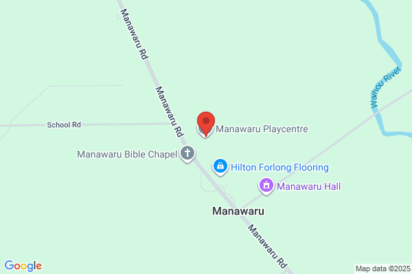 Map for Manawaru Playcentre