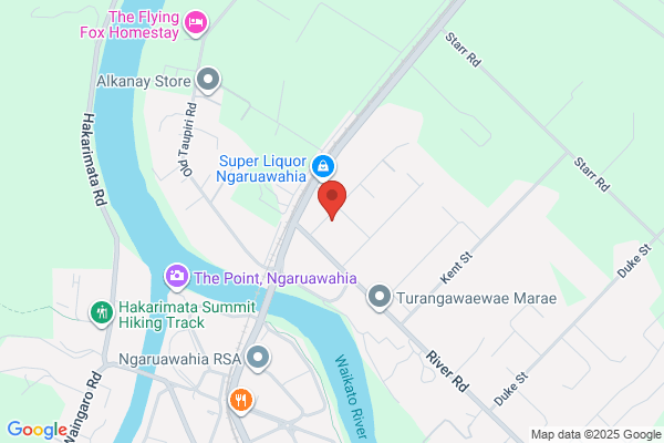 Map for Newcastle Kindergarten