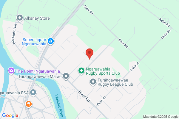 Map for Moko Club Ngāruawāhia