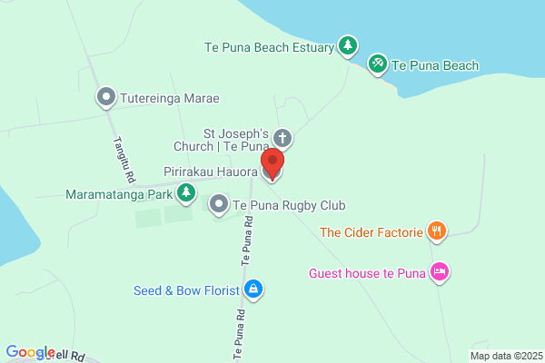 Map for Te Kōhanga Reo O Pirirakau