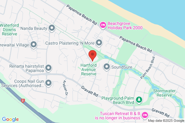 Map for Te Kōhanga Reo o Te Akau