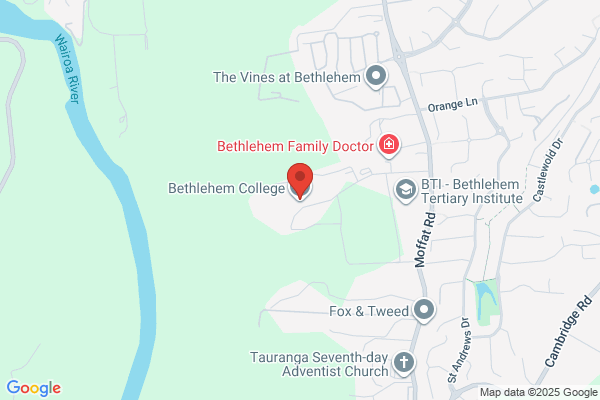 Map for Bethlehem College Kindergarten