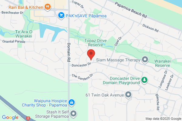 Map for Papamoa Free Kindergarten