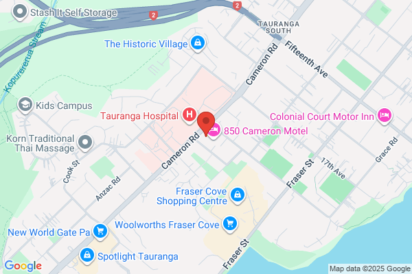Map for New Shoots Children's Centre - Tauranga
