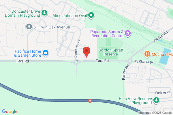 Map for The Blue Cottage