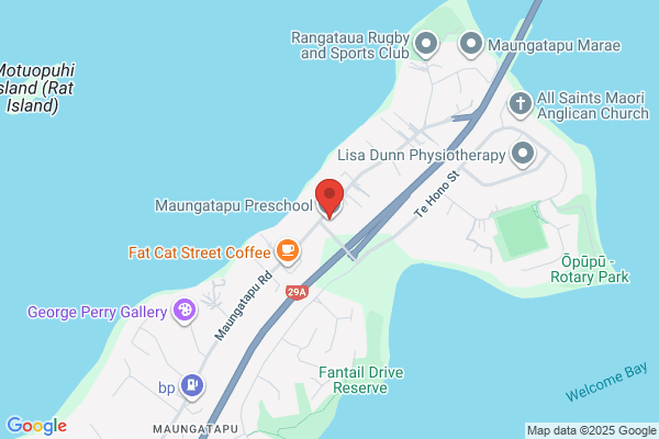 Map for Maungatapu Preschool 2025 Ltd