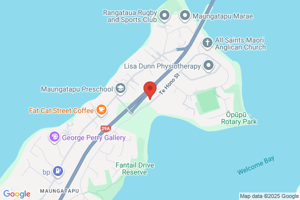 Map for Maungatapu Free Kindergarten