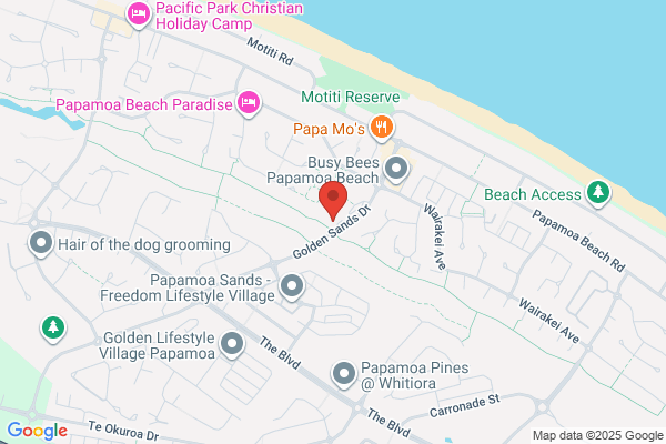 Map for Central Kids Kindergartens - Golden Sands