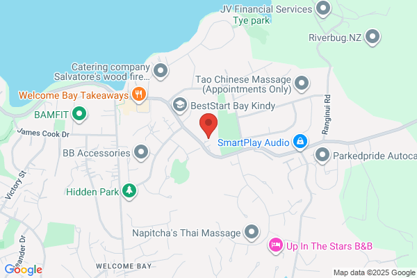 Map for Welcome Bay Playcentre