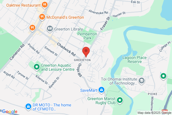 Map for Kiwi Treasures