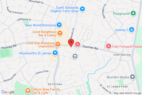 Map for Kindercare Learning Centres - Rototuna