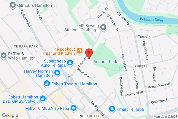 Map for Future Kids Preschool Te Rapa