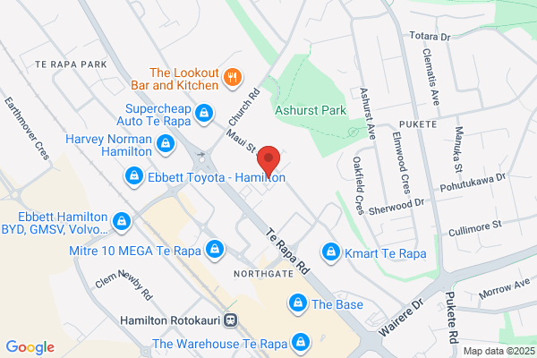 Map for Go Bananas Childcare Te Rapa