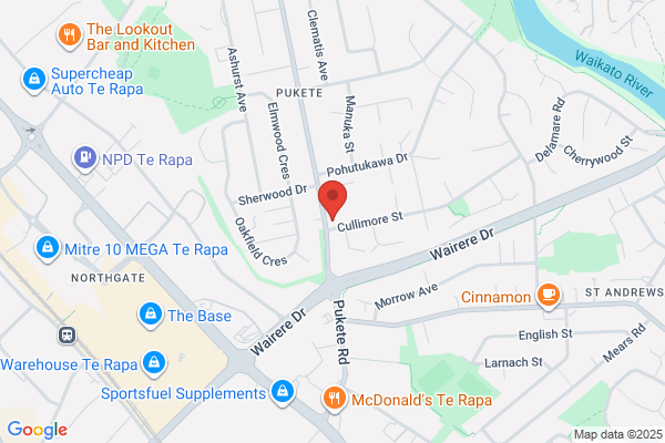 Map for Little Legends Pukete Ltd