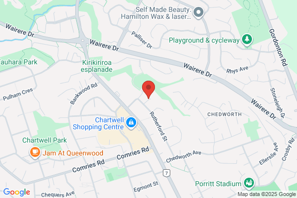 Map for Hukanui Kindergarten