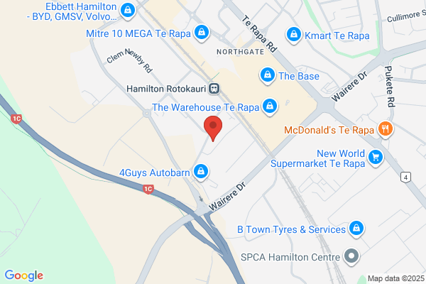 Map for Nurture and Bloom Early Learning Centre-Te Rapa