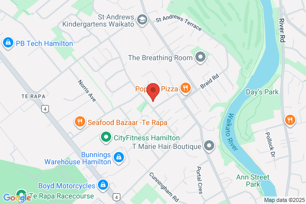 Map for St Andrews Playcentre