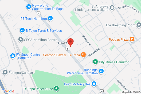 Map for Busy Bees Te Rapa